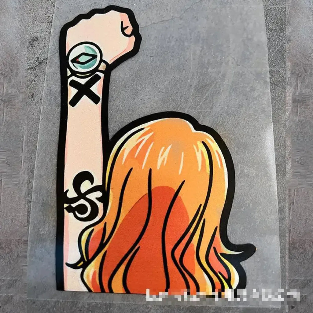 One Piece Luffy Car Sticker - Decorative Bumper Sticker - Best Sellers - 10