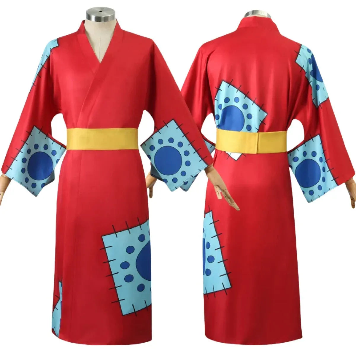 Luffy Kimono Cosplay Costume Robe - Cosplay - Cosplay - 1