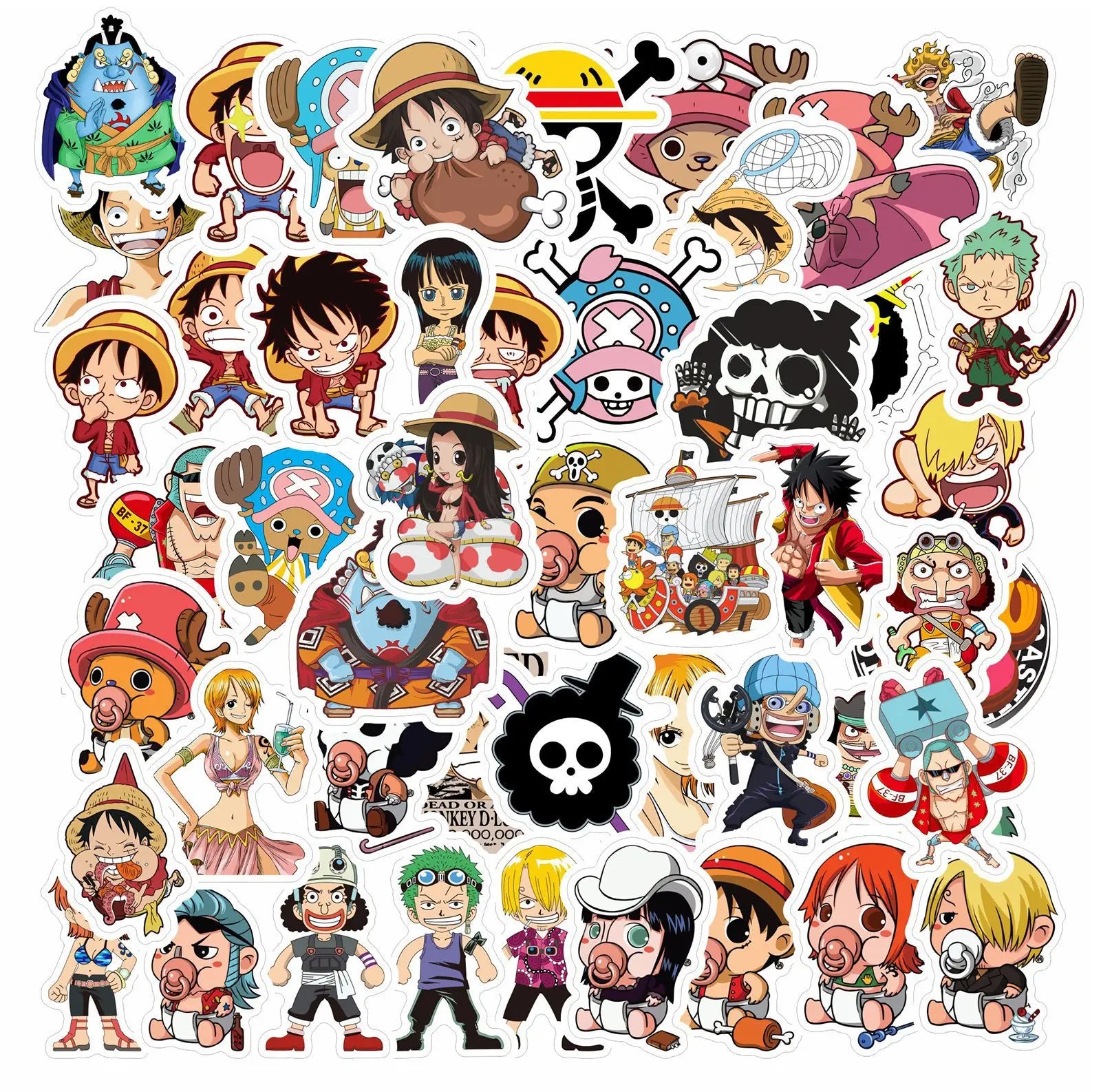 Anime Luffy One Piece Stickers - Anime - Decorative Stickers - 4 - 2024