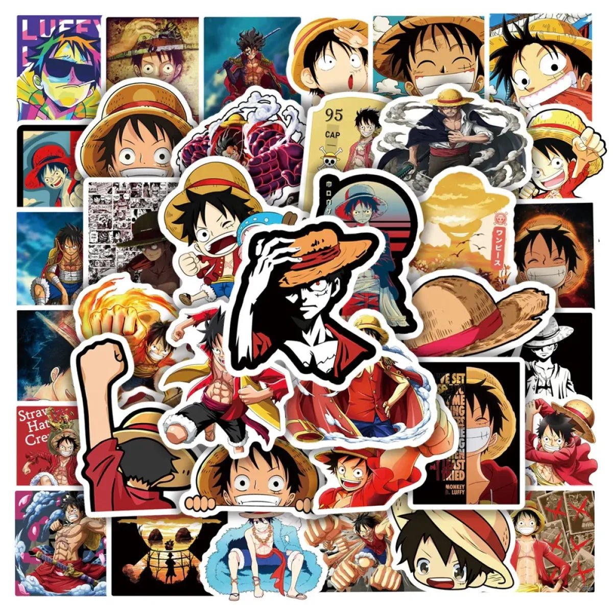 ONE PIECE Stickers - Luffy Zoro Chopper - Anime - 13