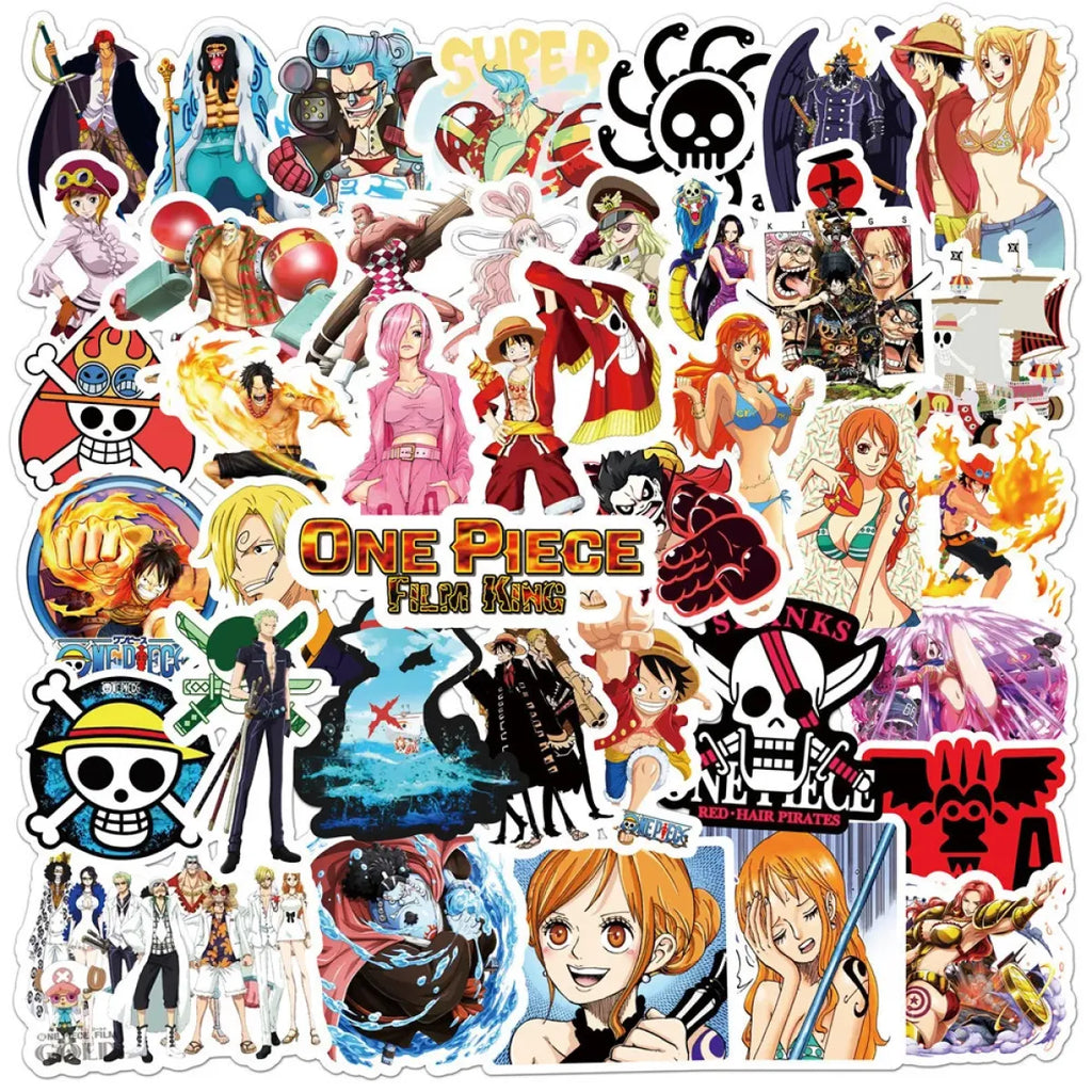 ONE PIECE Stickers - Luffy Zoro Chopper - Anime - 9