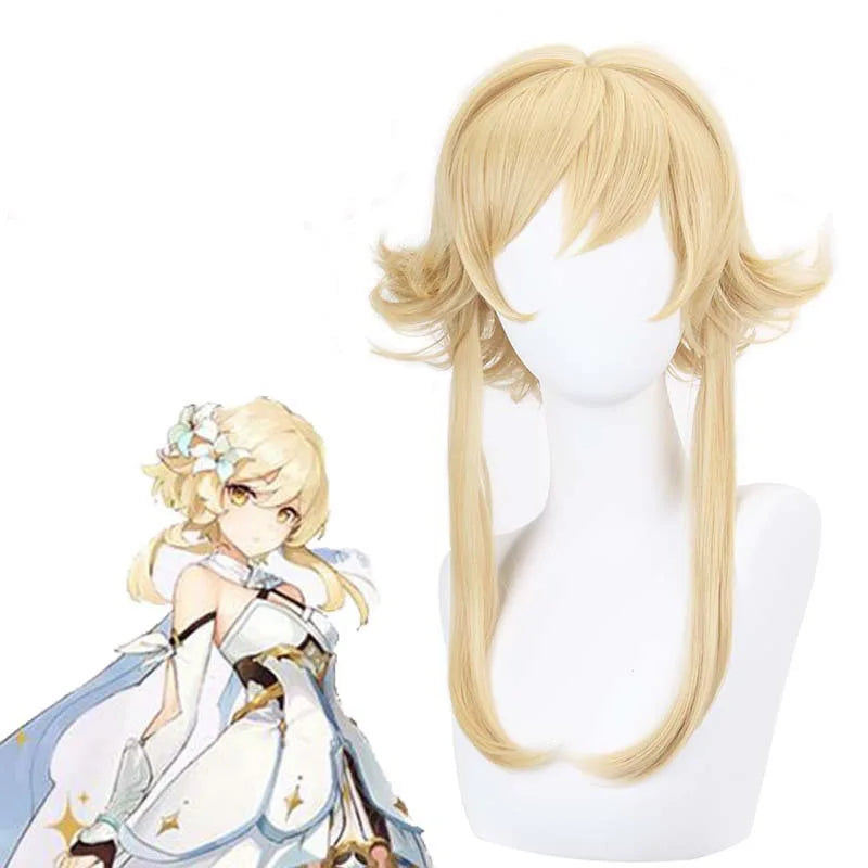 Genshin Impact Lumine Cosplay Costume - Wig / XS / Genshin Impact - Cosplay - Costumes - 6 - 2024