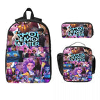Kpop Demon Hunters 3pc School Backpack Set - Women Bags & Wallets - Backpack - 7