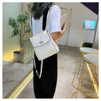 Chain Detail Backpack - Women Bags & Wallets - 12