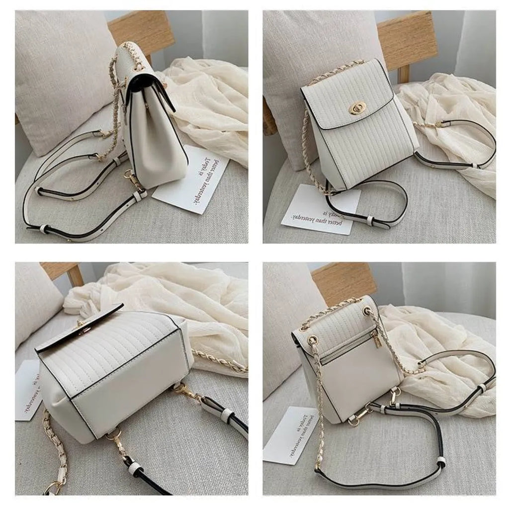 Chain Detail Backpack - Women Bags & Wallets - 9
