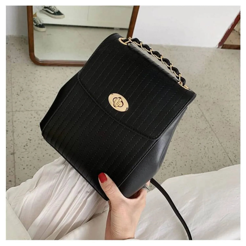 Chain Detail Backpack - Women Bags & Wallets - 24