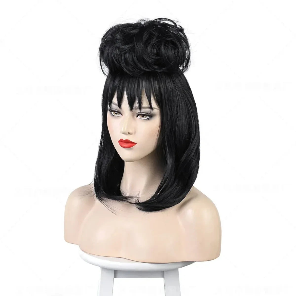 Lydia Deetz Red Wedding Dress Costume – Beetlejuice Outfit Set - All Dresses - Long - Cosplay - 5