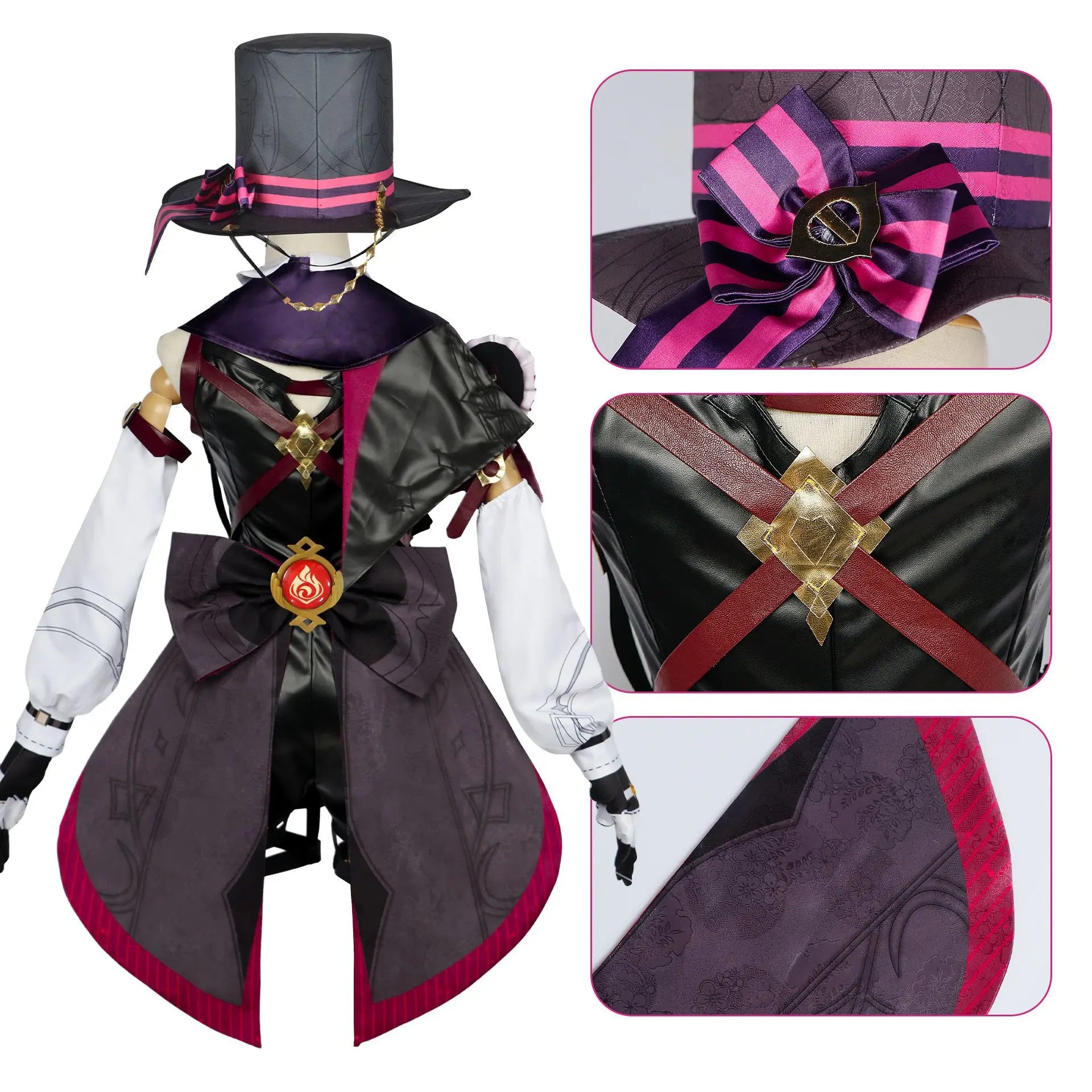 Lyney Cosplay Costume - Genshin Impact - Cosplay - Costumes - 4 - 2024