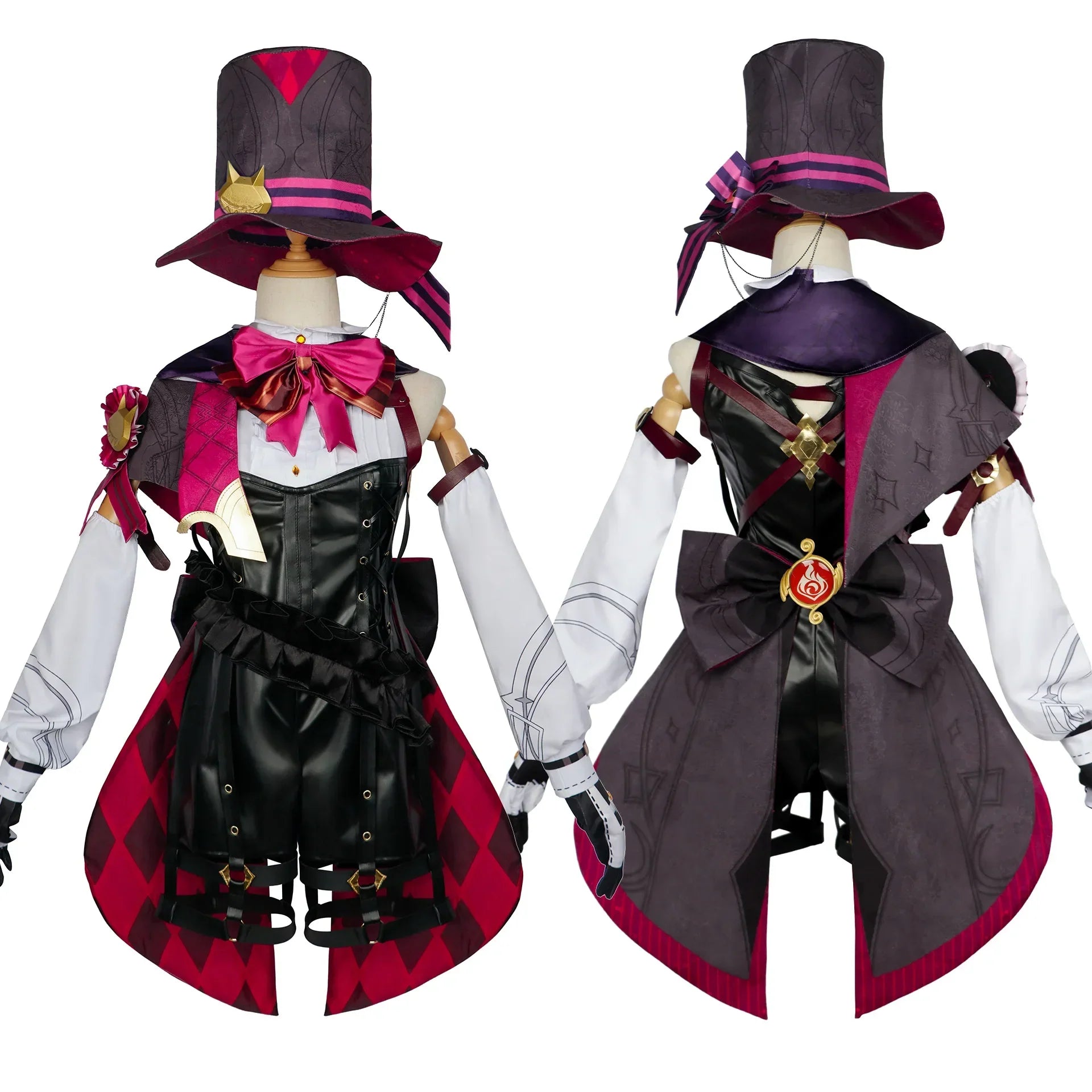 Genshin Impact Lyney Cosplay - Cosplay - Costumes - 4 - 2024