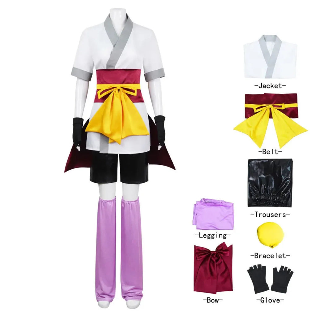 Machi Komacine Anime Cosplay Costume Set with Wig - Anime - Cosplay - 3