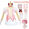 Madoka Kaname Cosplay Costume – Puella Magi Dress with Wig - All Dresses - Cosplay - 19