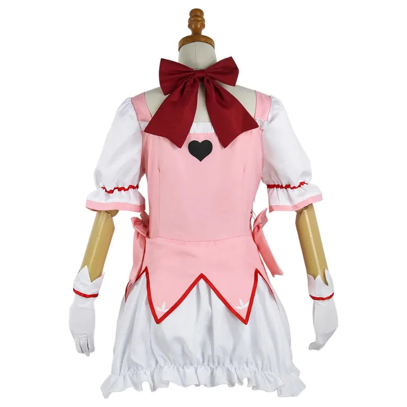 Madoka Kaname Cosplay Costume – Puella Magi Dress with Wig - All Dresses - Costumes - 2024 - 7 - Worldwide Shipping