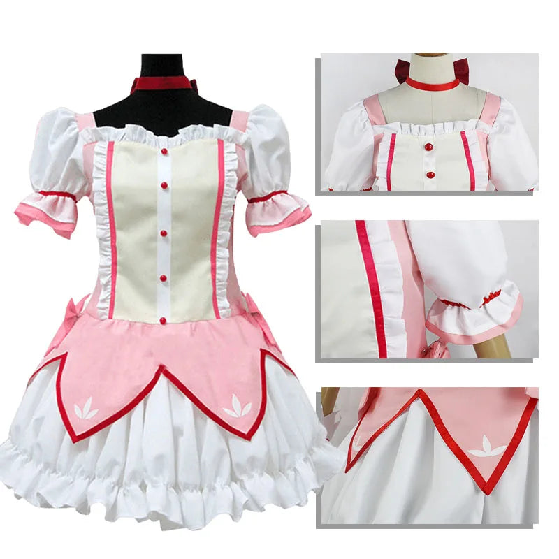 Madoka Magica Kaname Cosplay & Accessories - Cosplay - Costumes - 4 - 2024