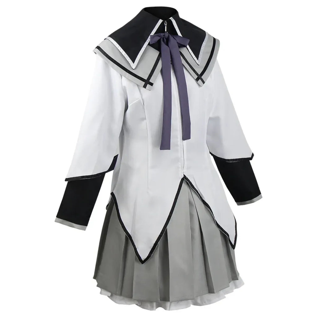Homura Akemi Cosplay Uniform – Madoka Magica Magical Girl Dress Set - All Dresses - Sets - 9