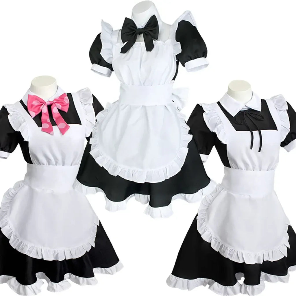 Bocchi the Rock Maid Cosplay Dress Set - All Dresses - Cosplay Outfit - 1