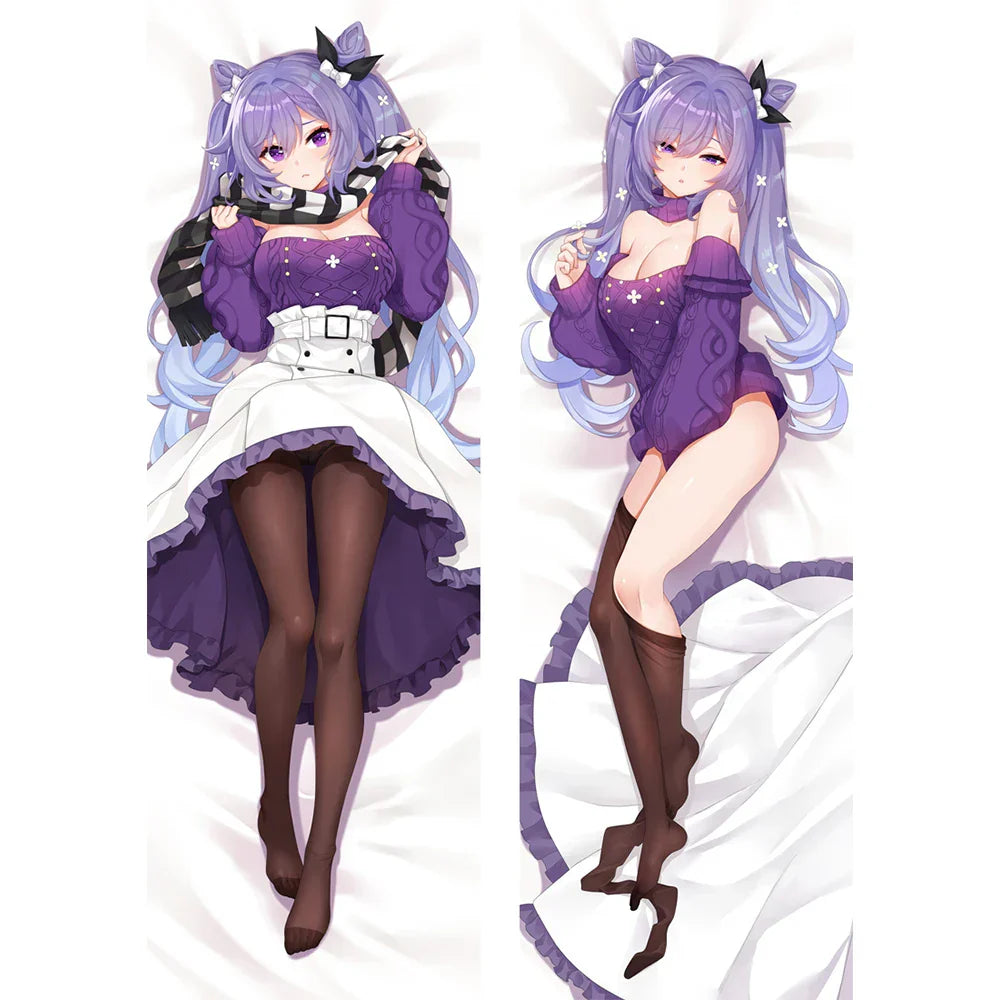 Maid Keqing Genshin Impact Dakimakura - Dakimakura - Clothing - 1 - 2024