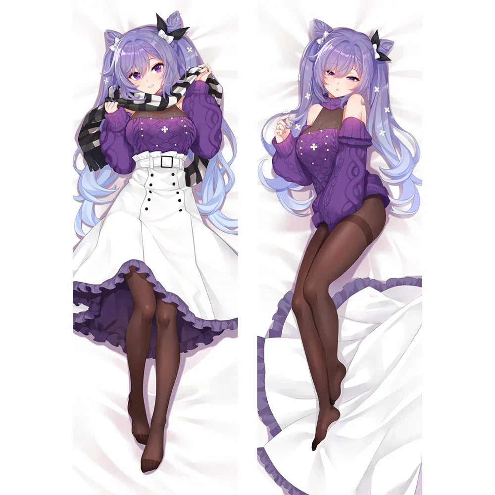 Maid Keqing Genshin Impact Dakimakura - Dakimakura - Clothing - 2 - 2024