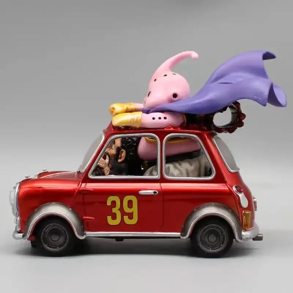 14cm Fat Buu with Mr. Satan Car Figure - Figurines - Figures - 3