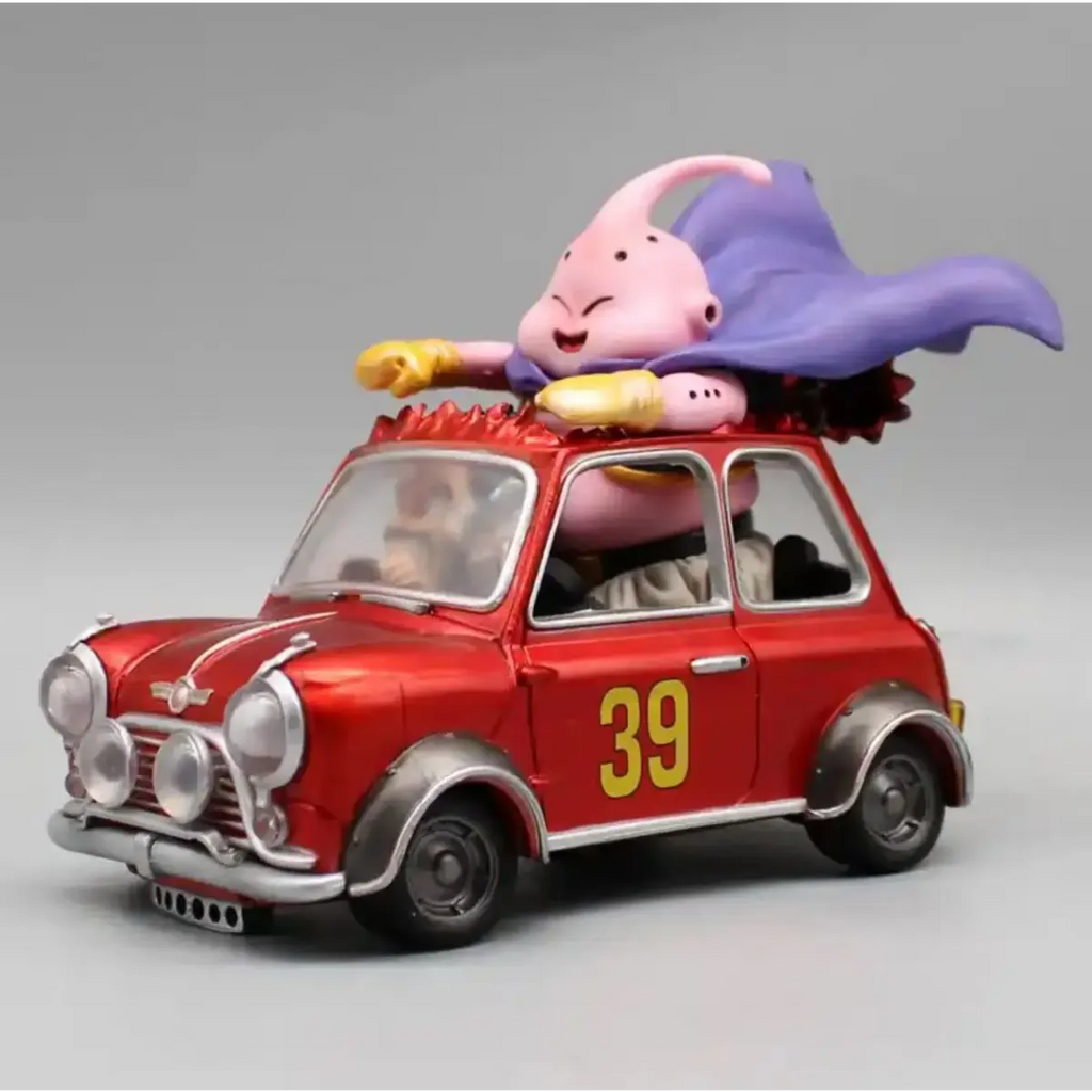14cm Fat Buu with Mr. Satan Car Figure - Figurines - Figures - 6
