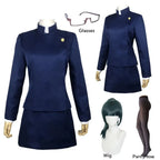 Jujutsu Kaisen Maki Zenin Cosplay Costume with Glasses and Wig - Cosplay - Long - Cosplay - 1