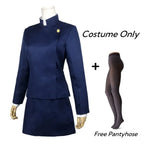 Jujutsu Kaisen Maki Zenin Cosplay Costume with Glasses and Wig - Cosplay - Long - Cosplay - 6