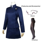 Jujutsu Kaisen Maki Zenin Cosplay Costume with Glasses and Wig - Cosplay - Long - Cosplay - 7