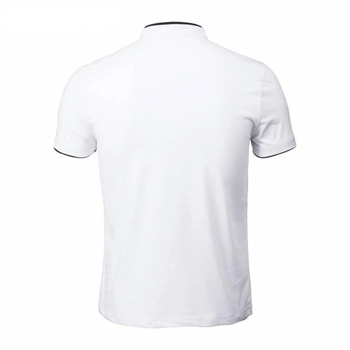 Mandarin Collar Active Shirt - T-Shirts - 2