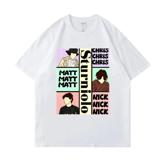 Punk Oversized Men’s Cotton T-Shirt - Manga Graphic Print Harajuku Tee - White / M - T-Shirts - Shirts & Tops - 1 - 2024