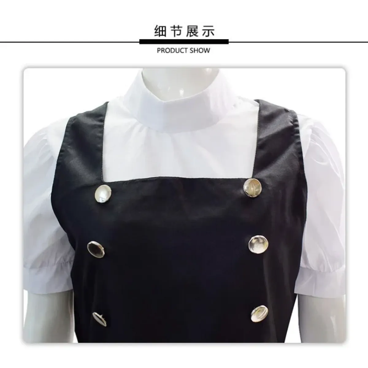 Marisa Kirisame Cosplay Dress Set – Touhou Project - All Dresses - Cosplay - 4