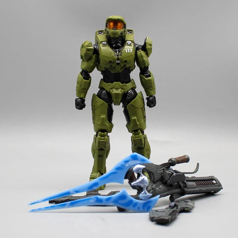 Master Chief Halo Figure - 18cm Mjolnir Mark VI Gen 3 - Anime - Action & Toy Figures - 2024 - 12 - Worldwide Shipping