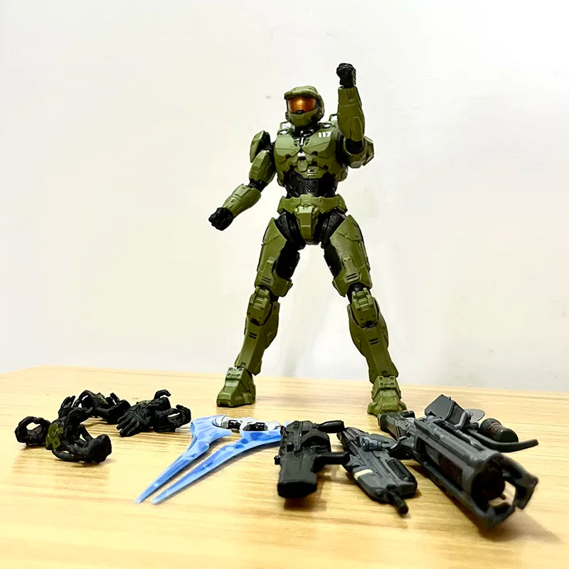 Master Chief Halo Figure - 18cm Mjolnir Mark VI Gen 3 - Anime - Action & Toy Figures - 2024 - 18 - Worldwide Shipping