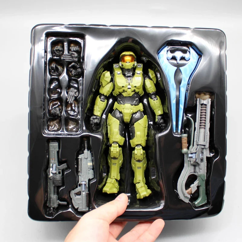 Master Chief Halo Figure - 18cm Mjolnir Mark VI Gen 3 - Anime - Action & Toy Figures - 2024 - 5 - Worldwide Shipping