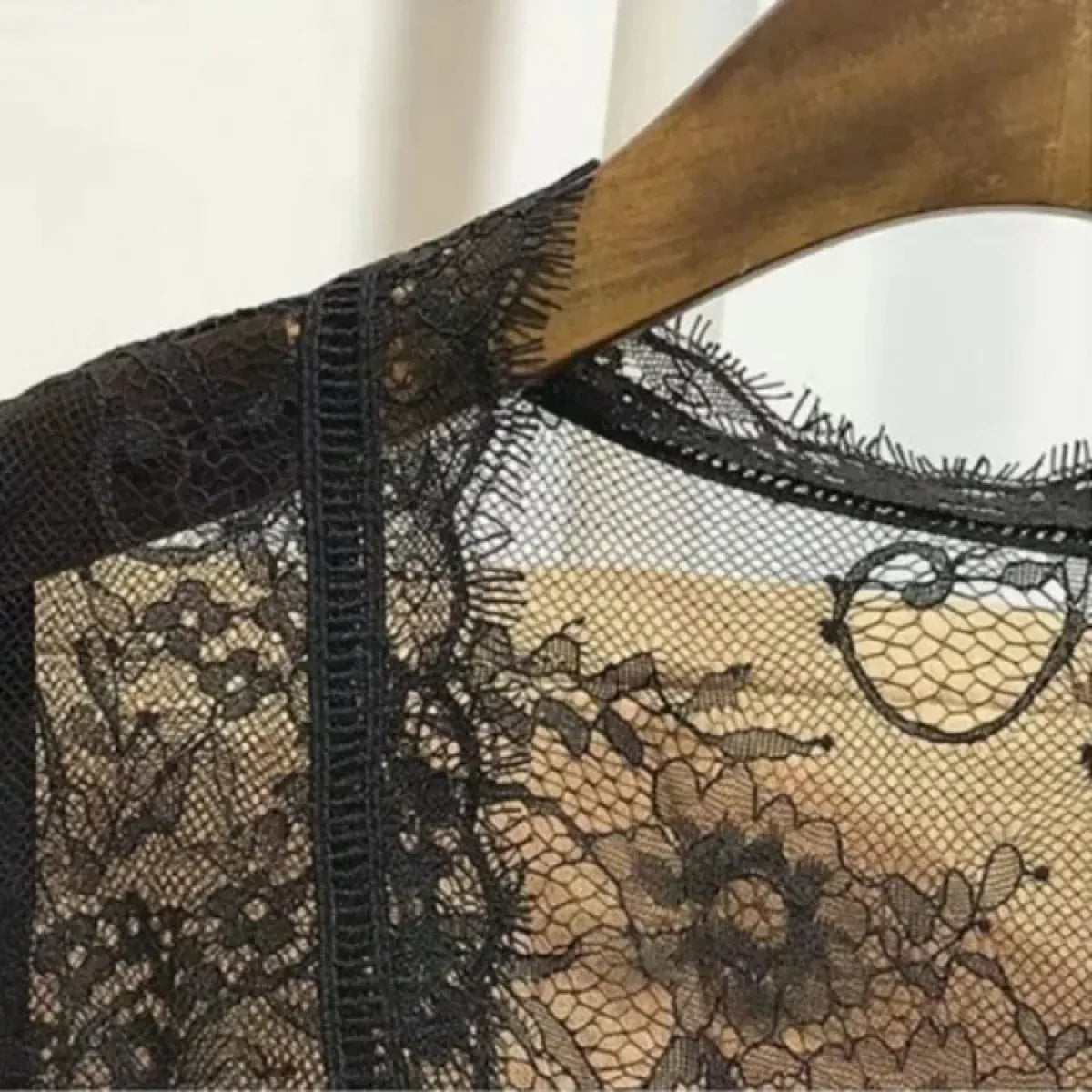 Lace Patchwork Peplum Vest – Elegant Gothic Lolita Sleeveless Top - Tops & Tees - Tops - 3