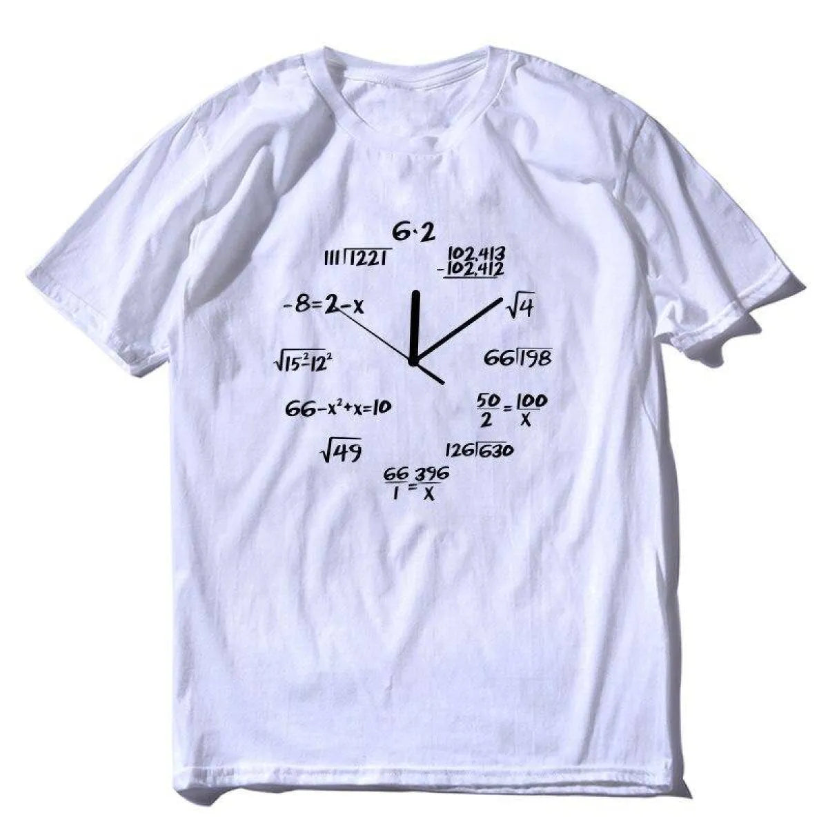 Unisex Math Clock T-Shirt - T-Shirts - 12