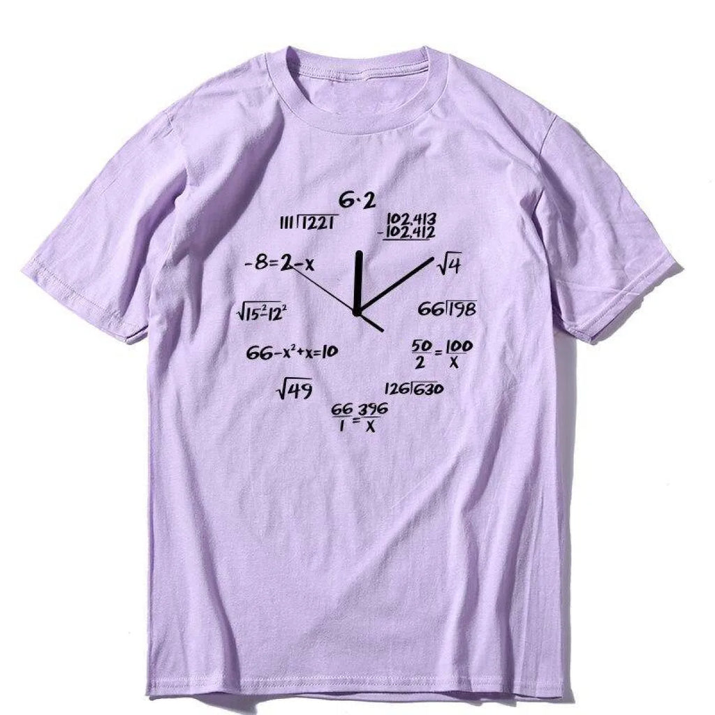 Unisex Math Clock T-Shirt - T-Shirts - 20