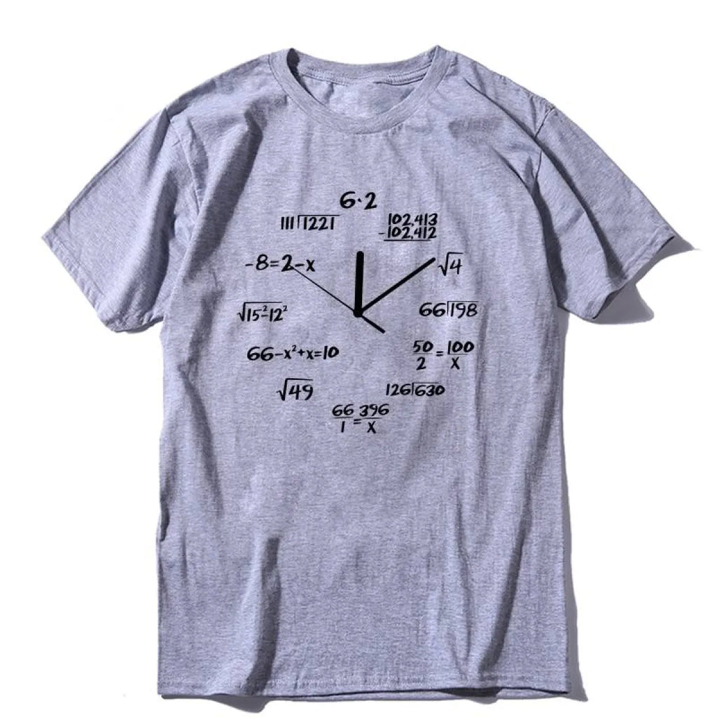 Unisex Math Clock T-Shirt - T-Shirts - 5
