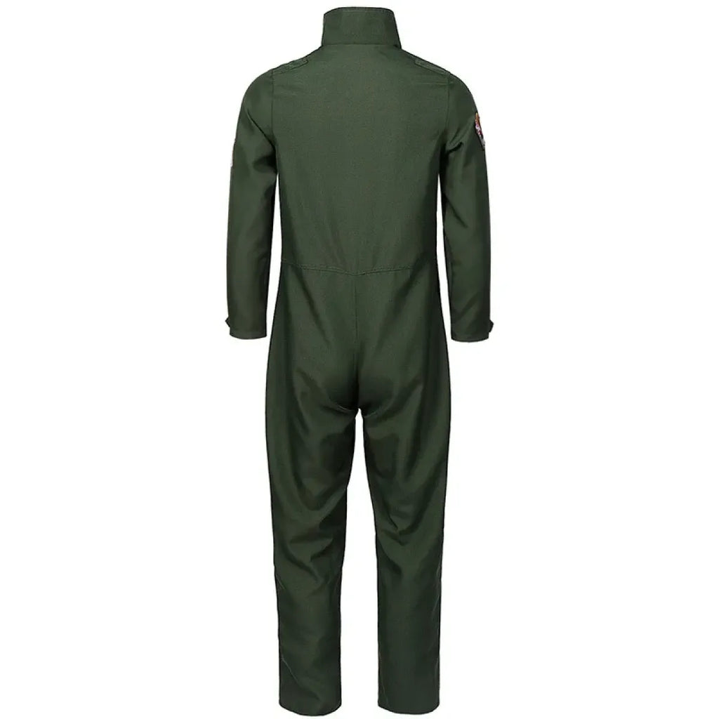 Top Gun Maverick Flight Suit – Pilot Cosplay Costume with Glasses - Cosplay - Cosplay - 4