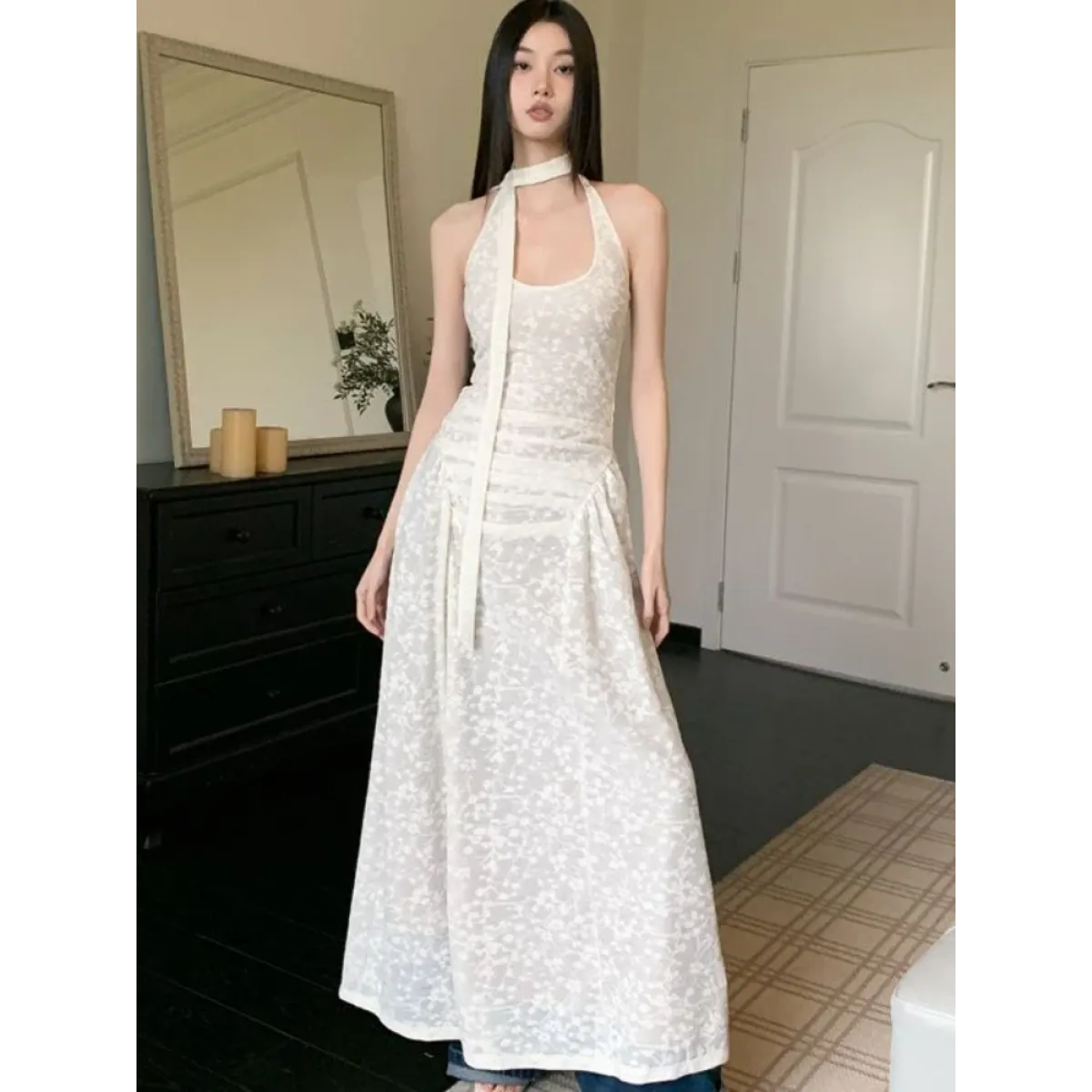 Fairycore Floral Maxi Dress - All Dresses - Dresses - 1