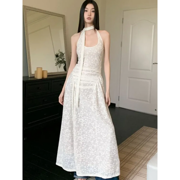 Fairycore Floral Maxi Dress - All Dresses - Dresses - 1
