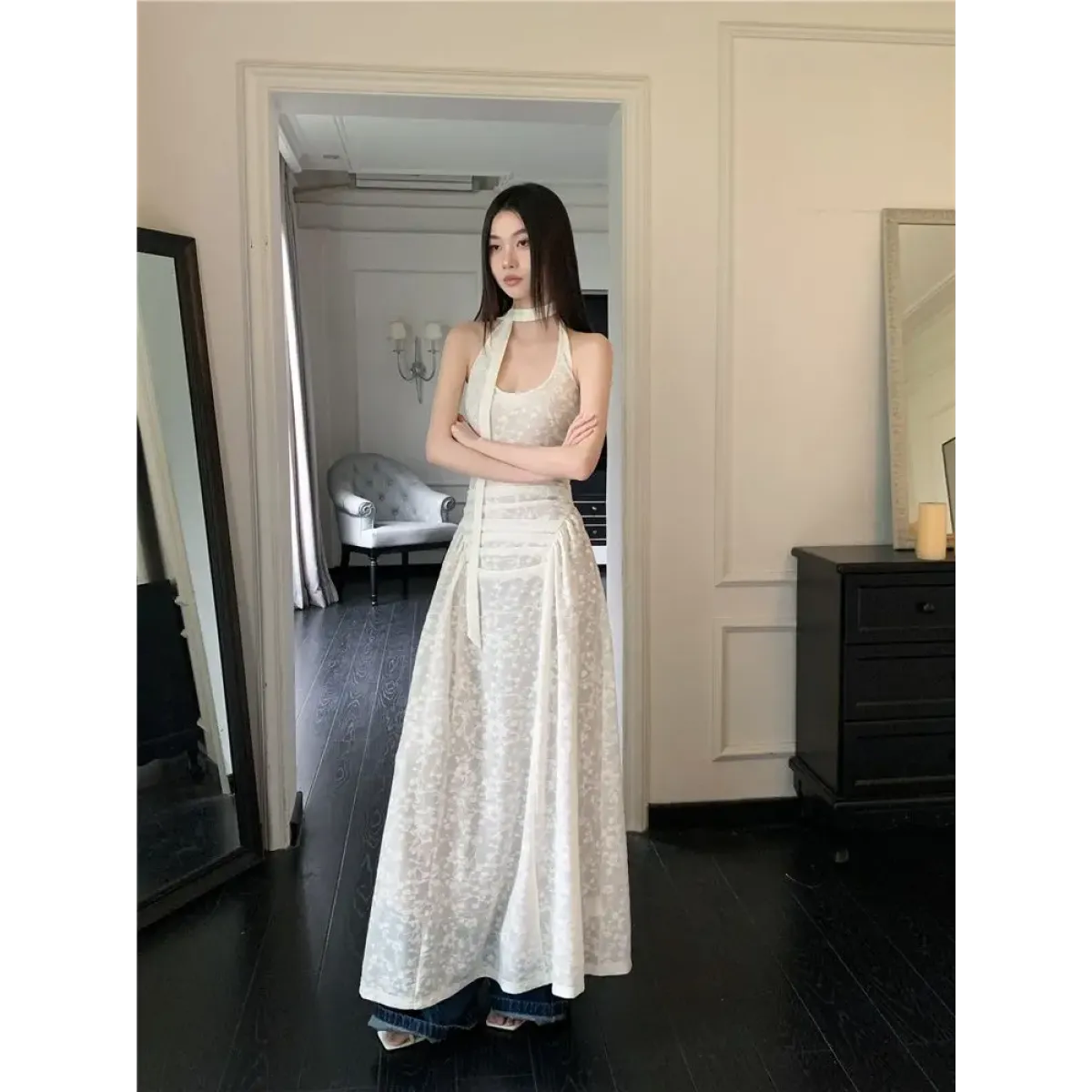 Fairycore Floral Maxi Dress - All Dresses - Dresses - 6