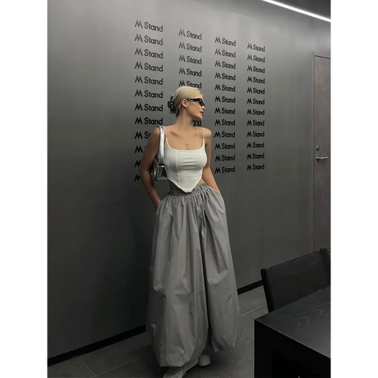 Harajuku A-Line Maxi Skirt - Bottoms - Skirts - 2