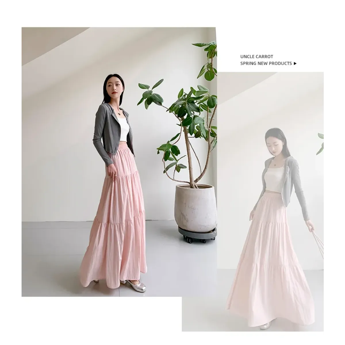 Harajuku White Tiered Maxi Skirt - Bottoms - Maxi Skirt - 7