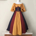 Medieval Renaissance Dress – Corset Gown Plus Size Cosplay - All Dresses - Cosplay - 6