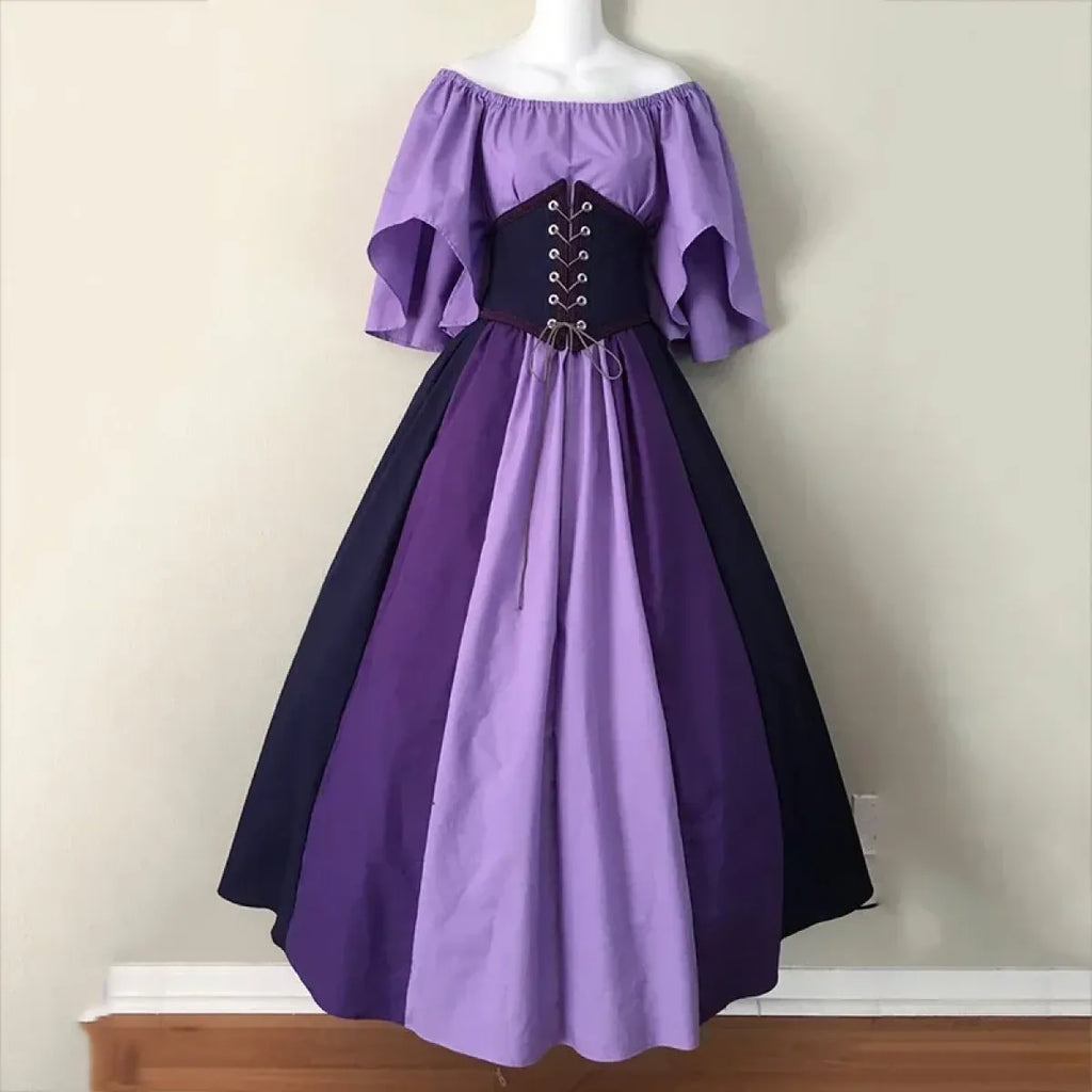 Medieval Renaissance Dress – Corset Gown Plus Size Cosplay - All Dresses - Cosplay - 4