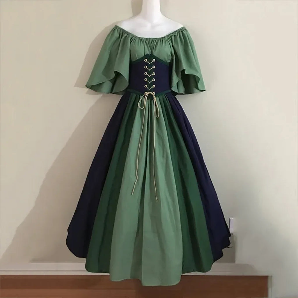 Medieval Renaissance Dress – Corset Gown Plus Size Cosplay - All Dresses - Cosplay - 5
