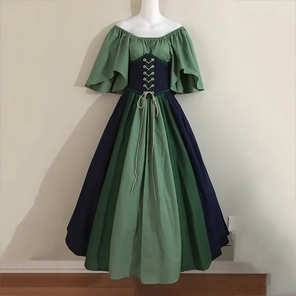 Medieval Renaissance Dress – Corset Gown Plus Size Cosplay - All Dresses - Cosplay - 5
