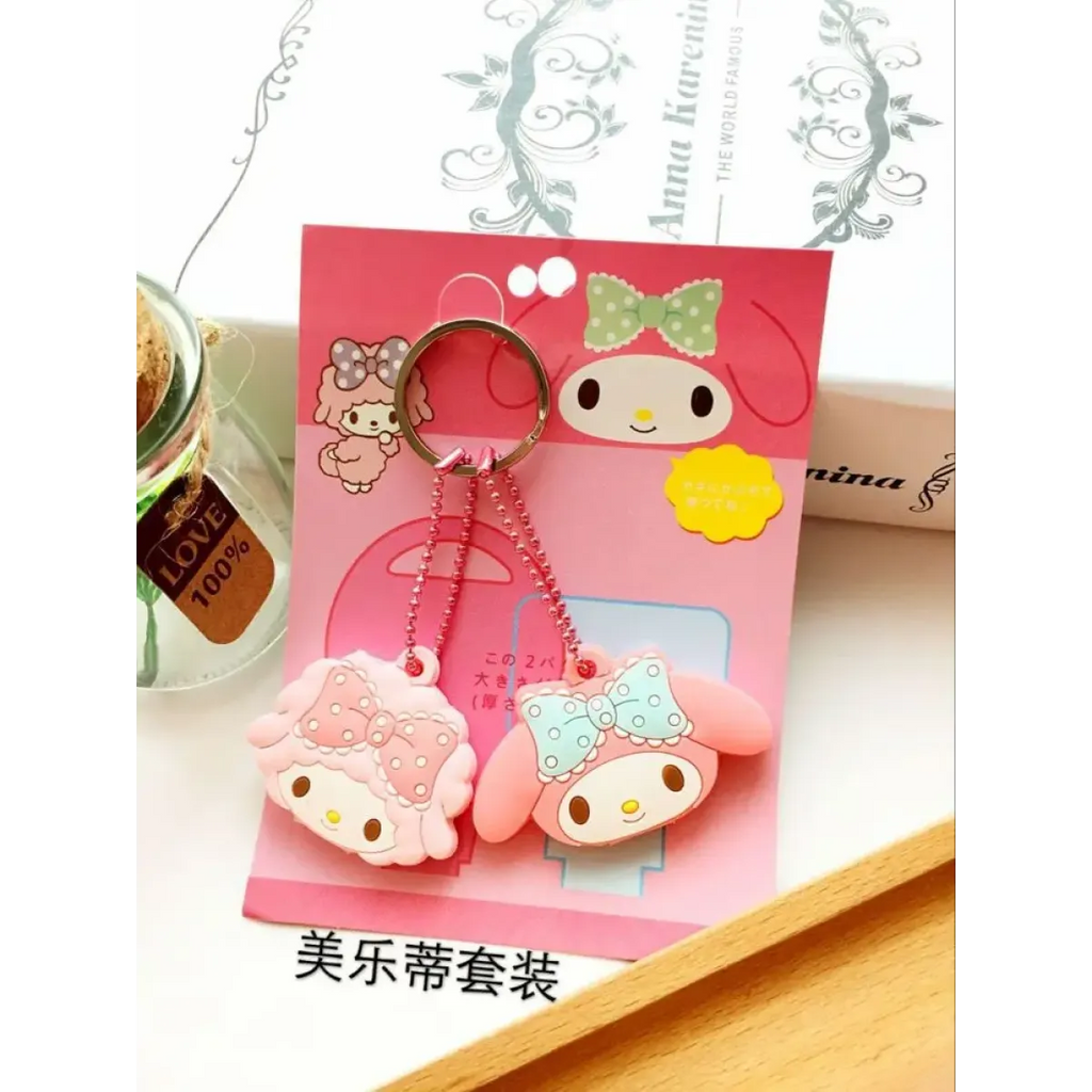 Kawaii Sanrio Anime Key Cover - Kuromi My Melody Cinnamoroll - Anime - 17