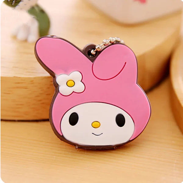 Kawaii Sanrio Anime Key Cover - Kuromi My Melody Cinnamoroll - My melody 2 / 2.5 cm - Anime - Apparel & Accessories