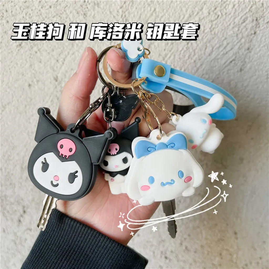 Kawaii Sanrio Anime Key Cover - Kuromi My Melody Cinnamoroll - Anime - 6