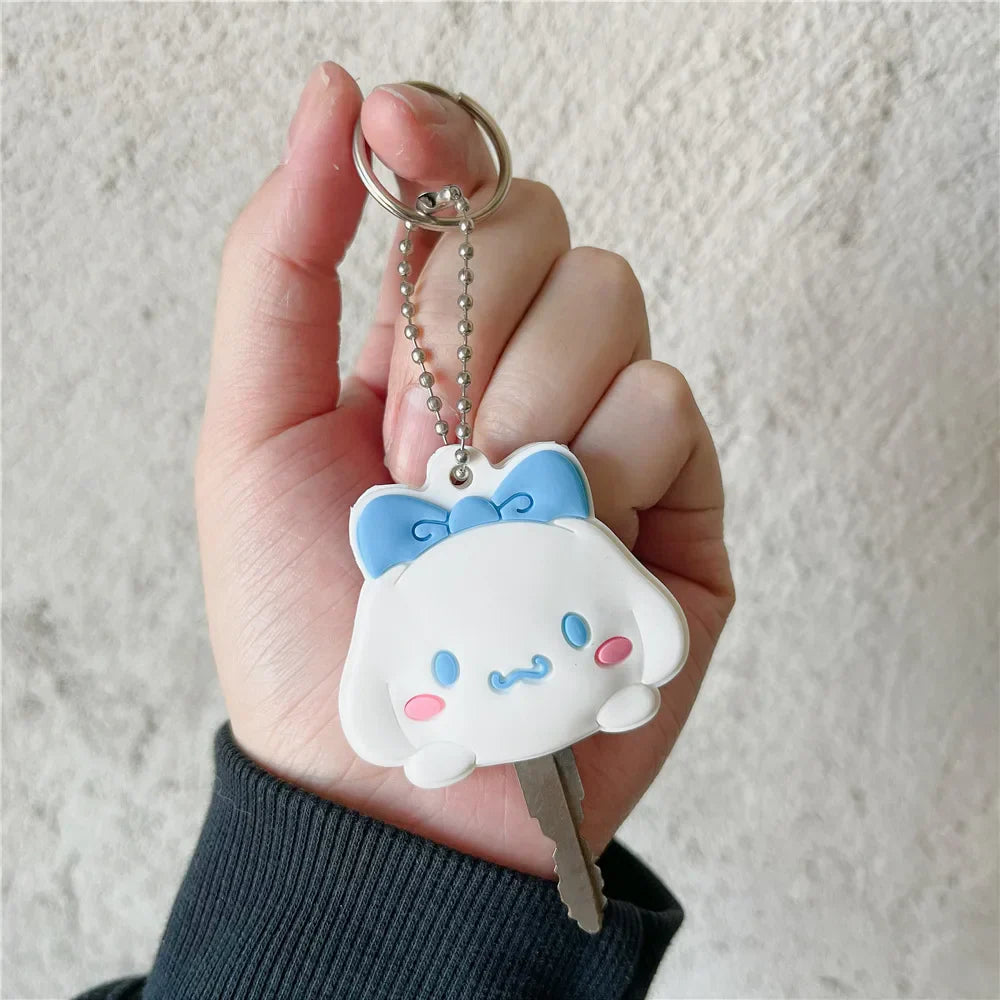 Kawaii Sanrio Anime Key Cover - Kuromi My Melody Cinnamoroll - Cinnamoroll / 2.5 cm - Anime - Apparel & Accessories - 7